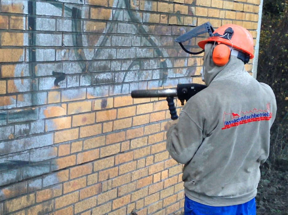 Professionelle Graffitientfernung  